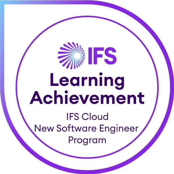 IFS Academy New Software Engineer Program